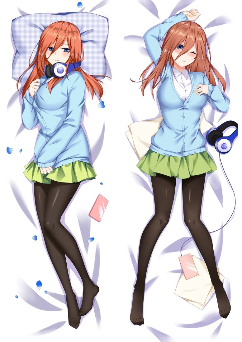 The Quintessential Quintuplets Nakano Miku Long anime japenese love pillow  cover waifu pillow naked,pewdiepie body pillow,anime girl hugging  pillow,what are anime body pillows for [2019-03-NEW-92028] - $25.99