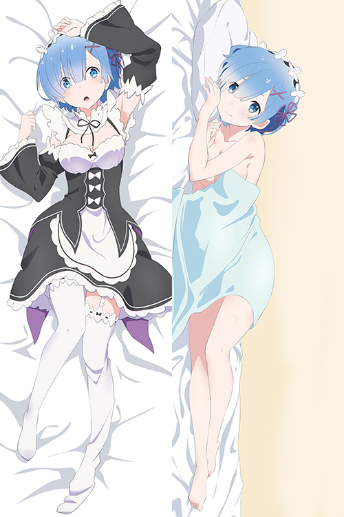 New Rem - Re Zero Anime Dakimakura Hugging Body PillowCases