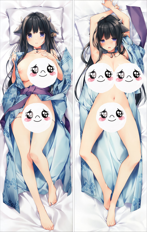 Cow girl karory Anime Dakimakura Pillow 3D Japanese Lover Pillows
