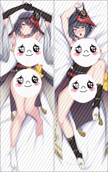 Kujo Sara Genshin Impact Anime Dakimakura Pillow 3D Japanese Lover Pillows