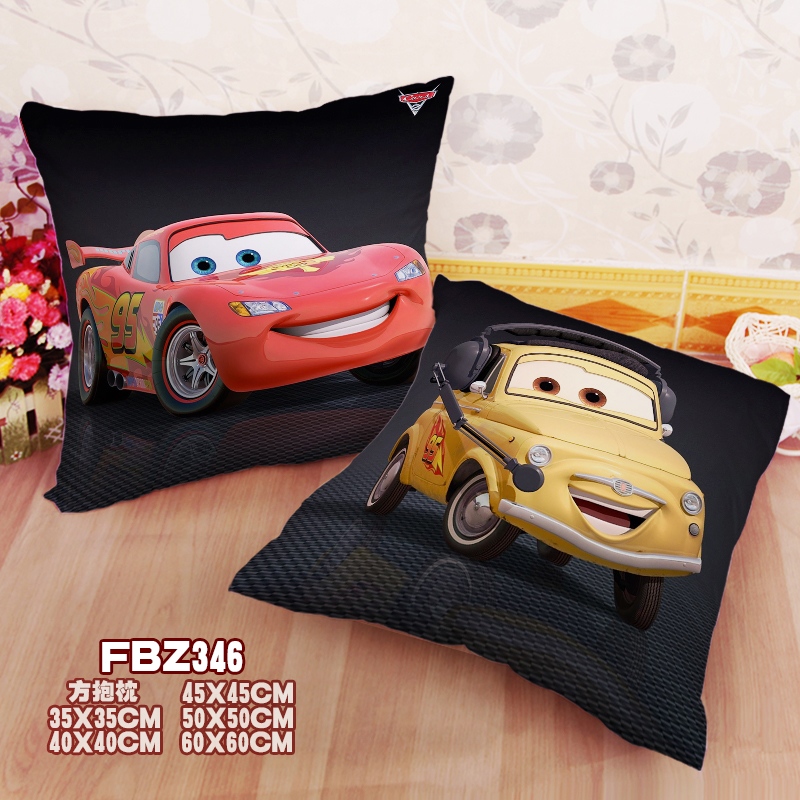 Cars - Film And Television 45x45cm(18x18inch) Square Anime Dakimakura Throw Pillow Cover