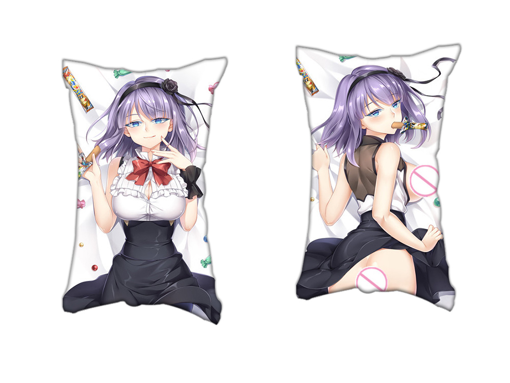 Hotaru Shidare Dagashi Kash Anime 2 Way Tricot Air Pillow With a Hole 35x55cm(13.7in x 21.6in)