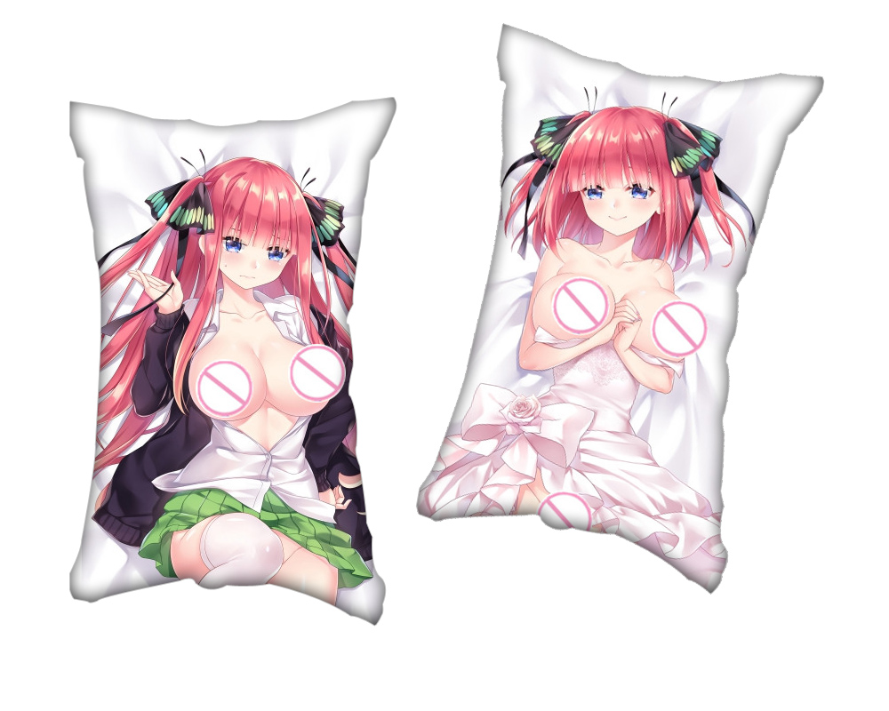 The Quintessential Quintuplets Nakano Nino Anime Two Way Tricot Air Pillow With a Hole 35x55cm(13.7in x 21.6in)
