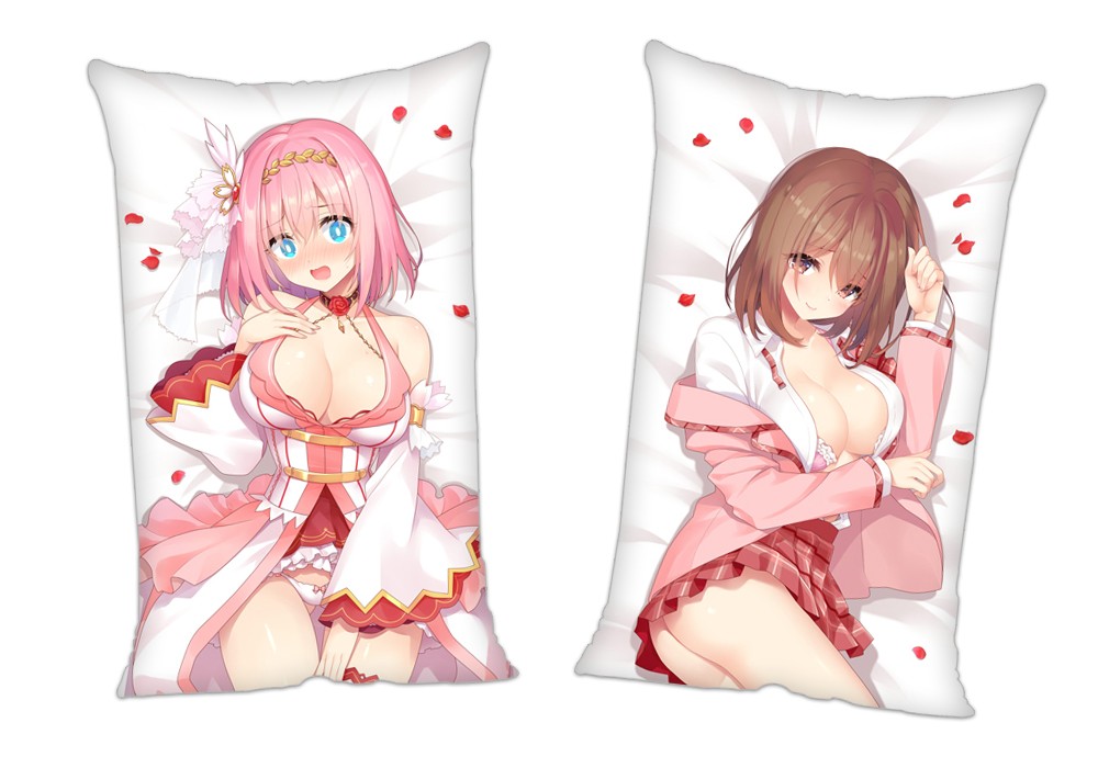 Princess Connect ReDive Yui Anime 2Way Tricot Air Pillow With a Hole 35x55cm(13.7in x 21.6in)