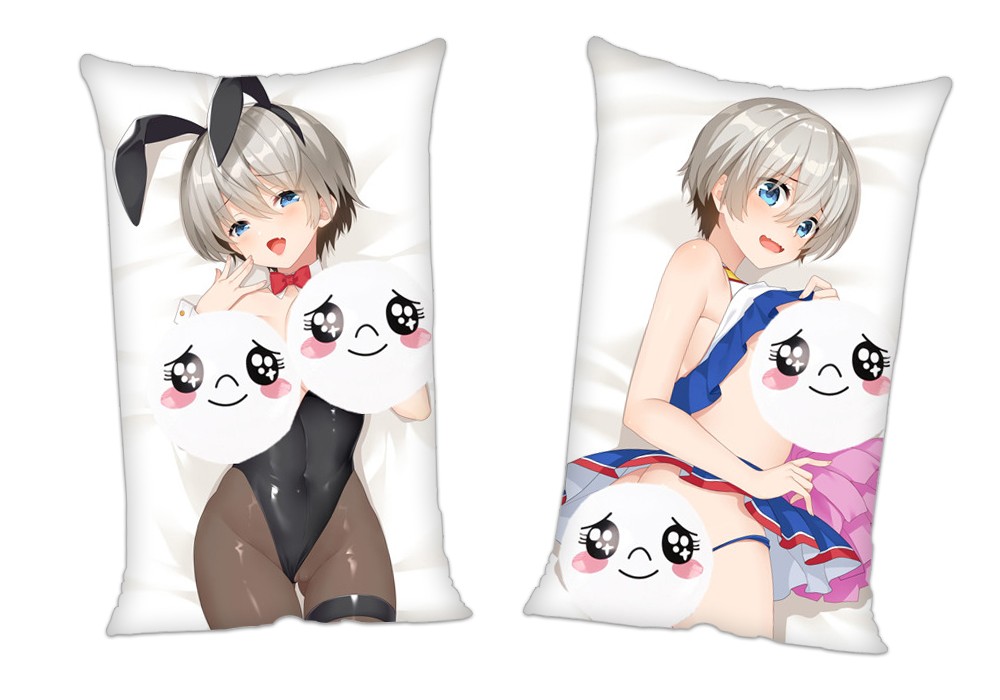 Uzaki chan Wants to Hang Out Uzaki Hana Anime 2Way Tricot Air Pillow With a Hole 35x55cm(13.7in x 21.6in)