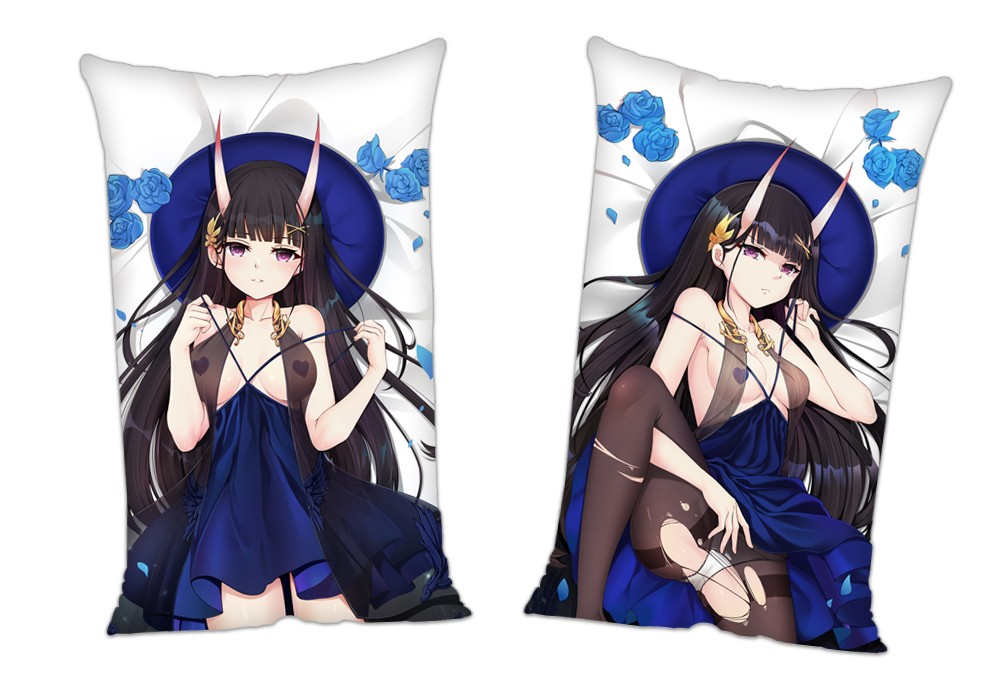 Azur Lane Noshiro Anime 2 Way Tricot Air Pillow With a Hole 35x55cm(13.7in x 21.6in)