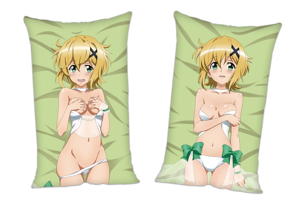 Symphogear Kirika Akatsuki Anime 2Way Tricot Air Pillow With a Hole 35x55cm(13.7in x 21.6in)