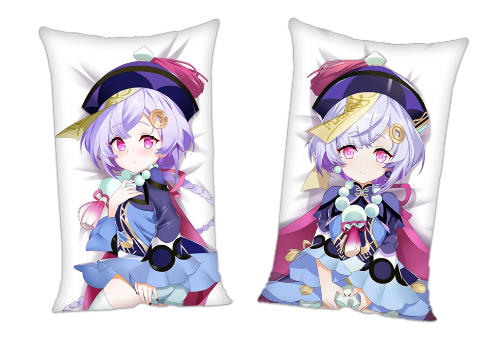 Genshin Impact Seven Anime 2Way Tricot Air Pillow With a Hole 35x55cm(13.7in x 21.6in)