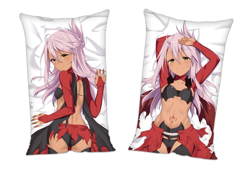 Fatekaleid liner Prisma Illya Chloe von Einzbern Anime 2Way Tricot Air Pillow With a Hole 35x55cm(13.7in x 21.6in)