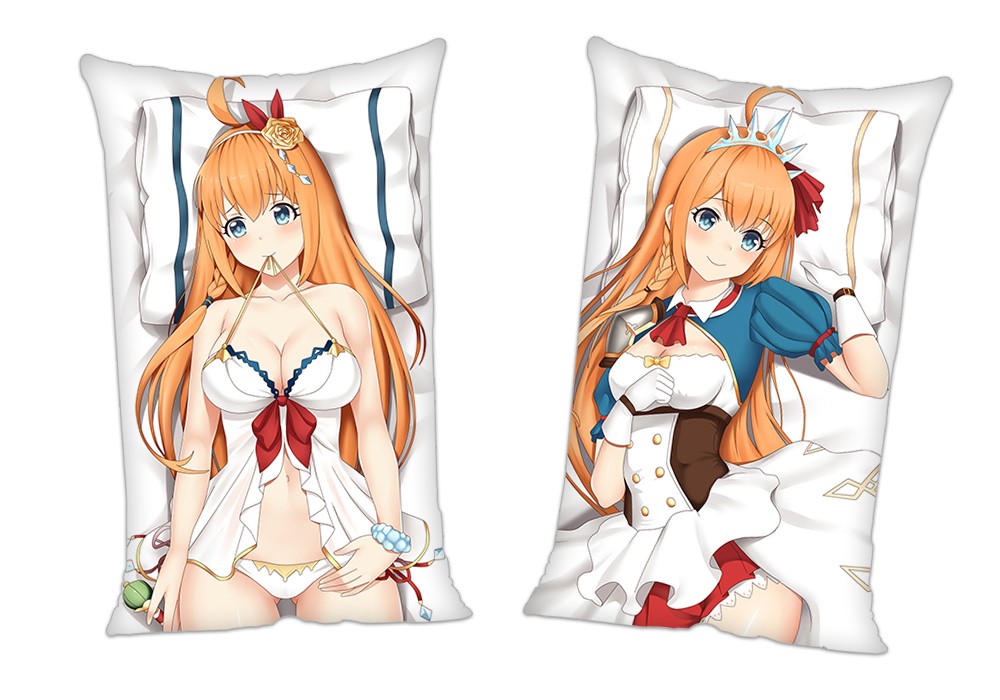 Princess Connect ReDive Eustiana von Astraea Anime 2Way Tricot Air Pillow With a Hole 35x55cm(13.7in x 21.6in)