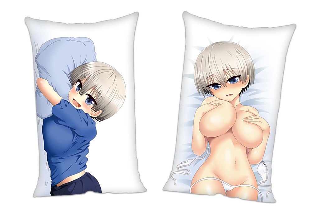 Uzaki wants to play Anime 2Way Tricot Air Pillow With a Hole 35x55cm(13.7in x 21.6in)