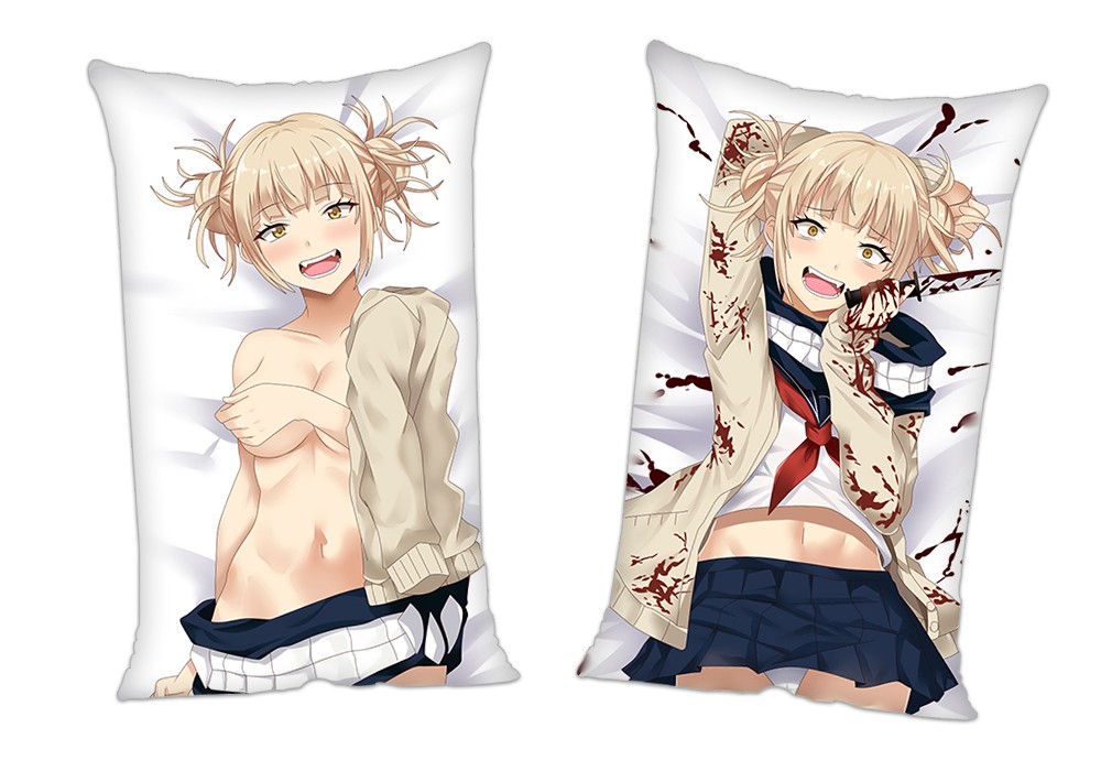My Hero Academia Toga Himiko Anime 2 Way Tricot Air Pillow With a Hole 35x55cm(13.7in x 21.6in)