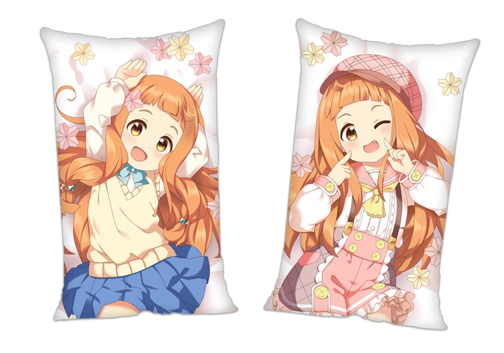 Nina Ichihara The Idolmaster Anime 2Way Tricot Air Pillow With a Hole 35x55cm(13.7in x 21.6in)