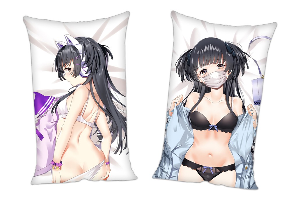 The Idolmaster Cinderella Girls Anime 2Way Tricot Air Pillow With a Hole 35x55cm(13.7in x 21.6in)