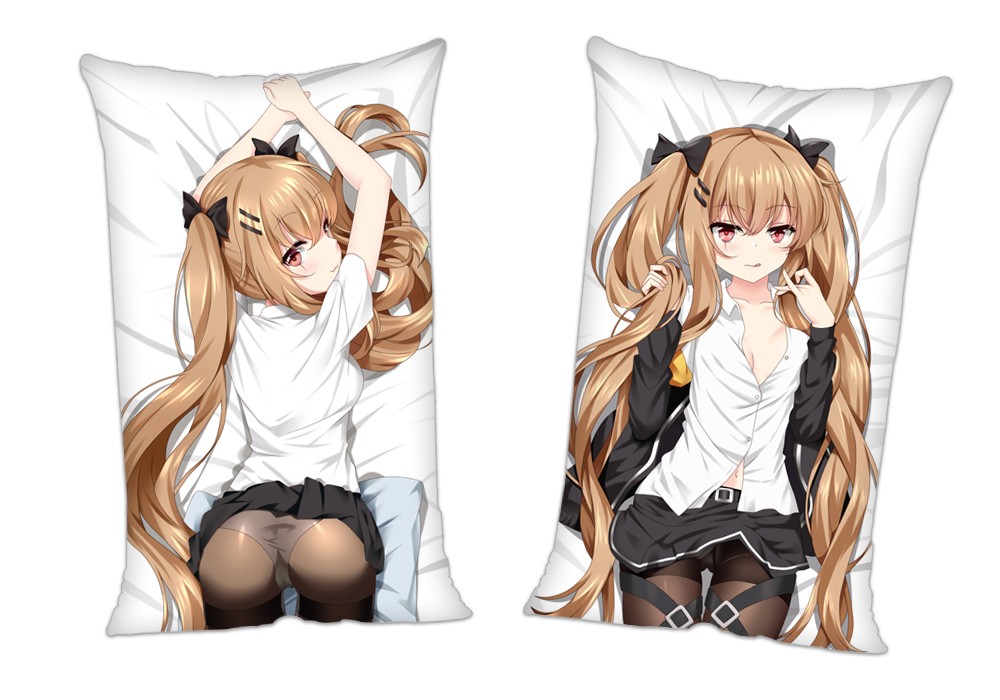 Girls Frontline UMP9 Anime 2Way Tricot Air Pillow With a Hole 35x55cm(13.7in x 21.6in)