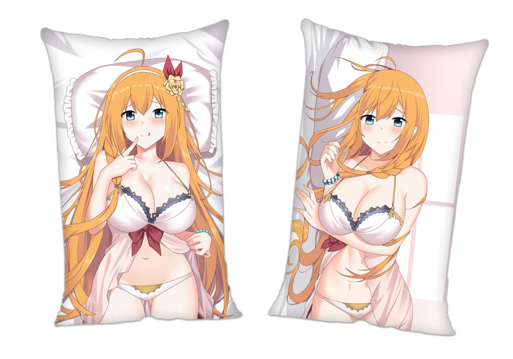 Princess Connect ReDive Pecorine Anime 2Way Tricot Air Pillow With a Hole 35x55cm(13.7in x 21.6in)