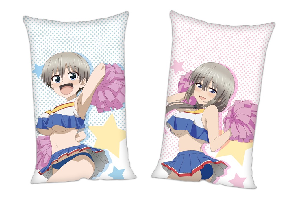 Uzaki chan Wants to Hang Out Uzaki Hana Anime 2Way Tricot Air Pillow With a Hole 35x55cm(13.7in x 21.6in)