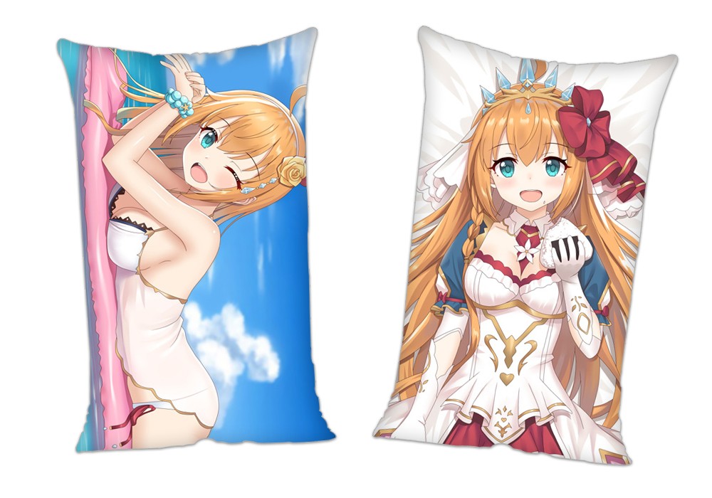 Princess Connect ReDive Pecorine Anime 2Way Tricot Air Pillow With a Hole 35x55cm(13.7in x 21.6in)