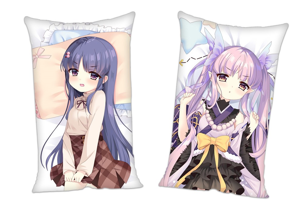 Princess Connect ReDive Kyouka Anime 2Way Tricot Air Pillow With a Hole 35x55cm(13.7in x 21.6in)