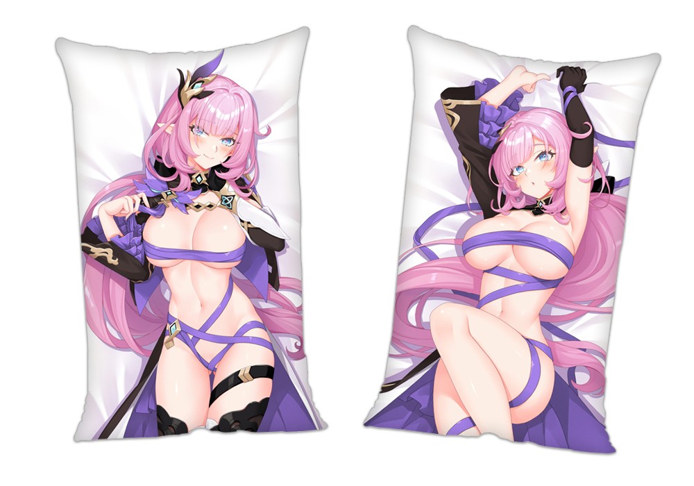 Honkai Impact 3rd Elysia Anime 2Way Tricot Air Pillow With a Hole 35x55cm(13.7in x 21.6in)