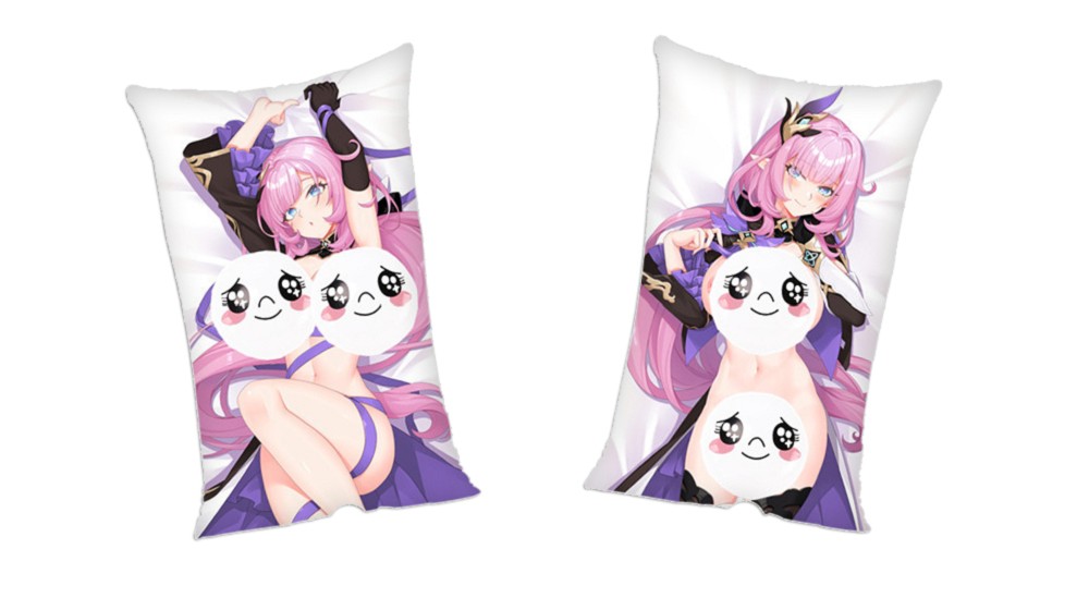 Honkai Impact 3rd Elysia Anime 2Way Tricot Air Pillow With a Hole 35x55cm(13.7in x 21.6in)