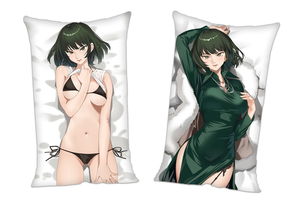 One Punch Man Fubuki Hellish Blizzar Anime 2Way Tricot Air Pillow With a Hole 35x55cm(13.7in x 21.6in)