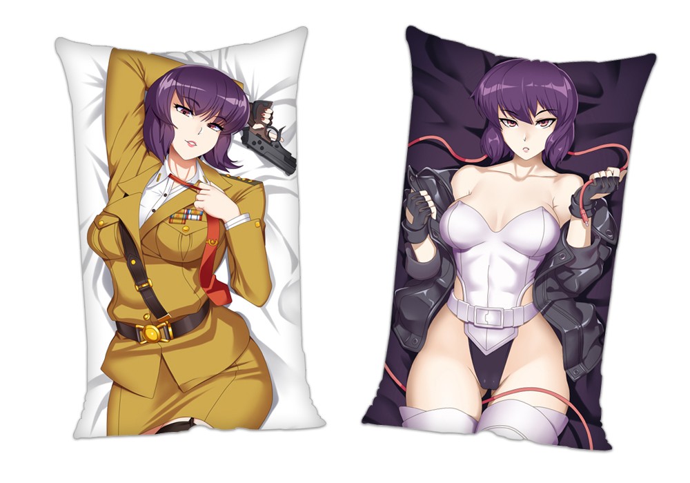 Ghost in the Shell Kusanagi Motoko Anime 2Way Tricot Air Pillow With a Hole 35x55cm(13.7in x 21.6in)