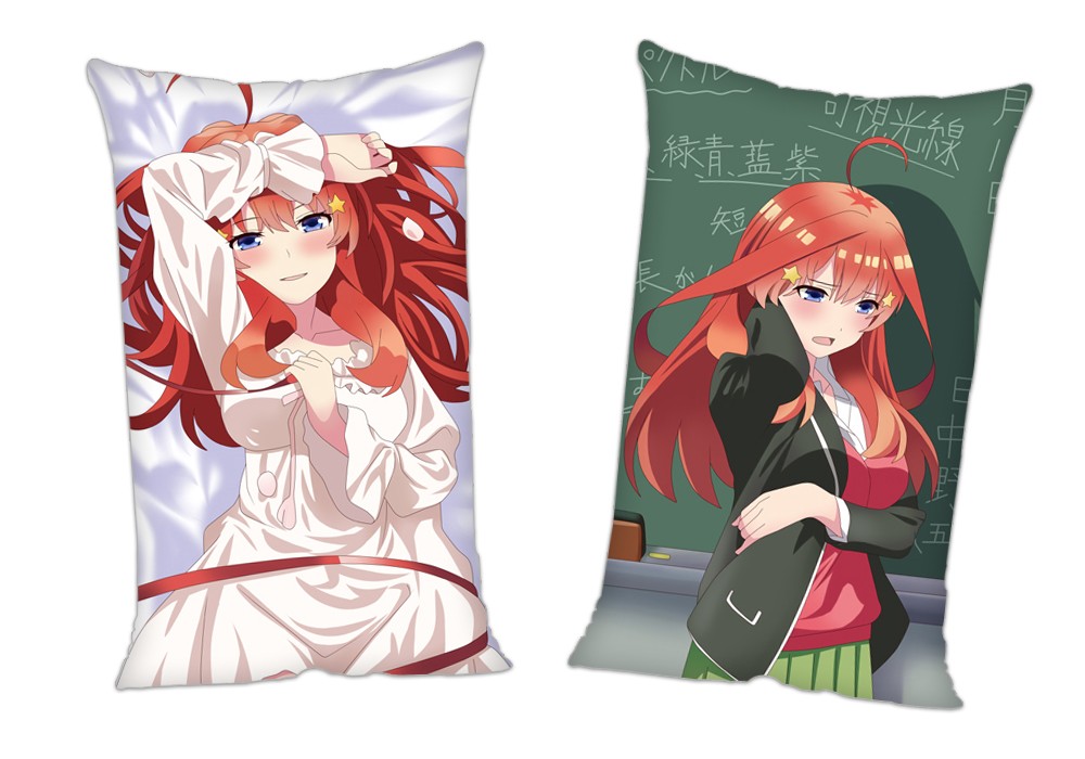 Toubun no Hanayome Itsuki Nakano Anime 2Way Tricot Air Pillow With a Hole 35x55cm(13.7in x 21.6in)