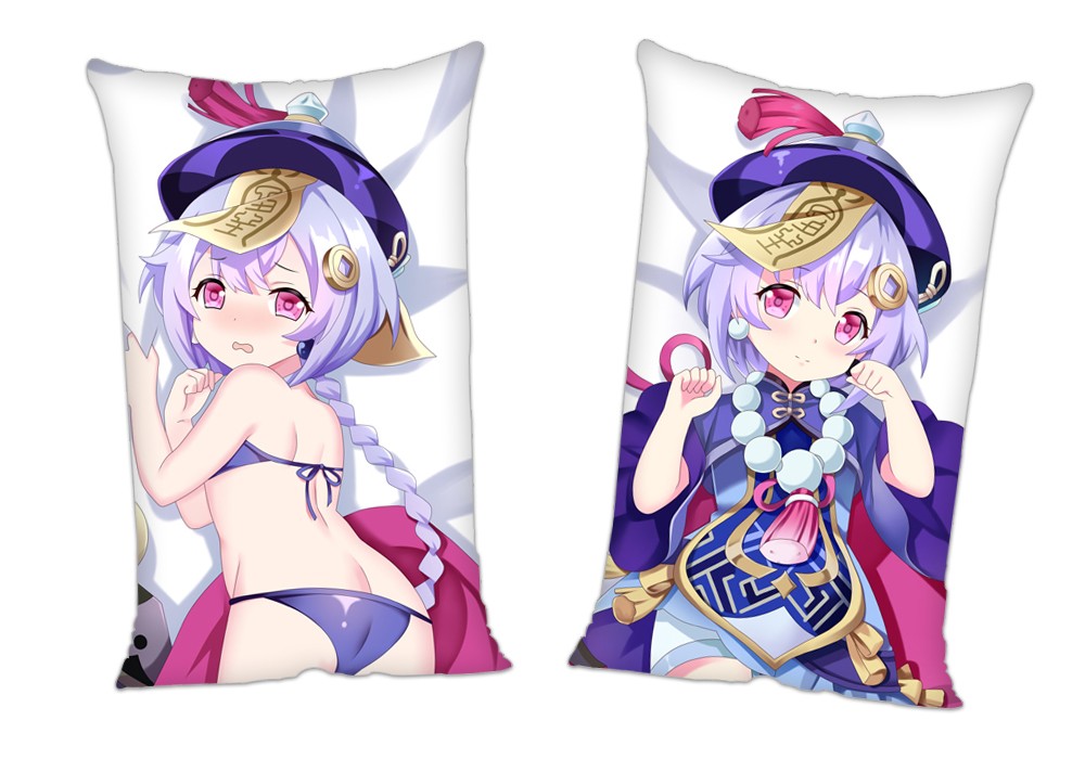 Genshin Impact Seven Anime 2Way Tricot Air Pillow With a Hole 35x55cm(13.7in x 21.6in)