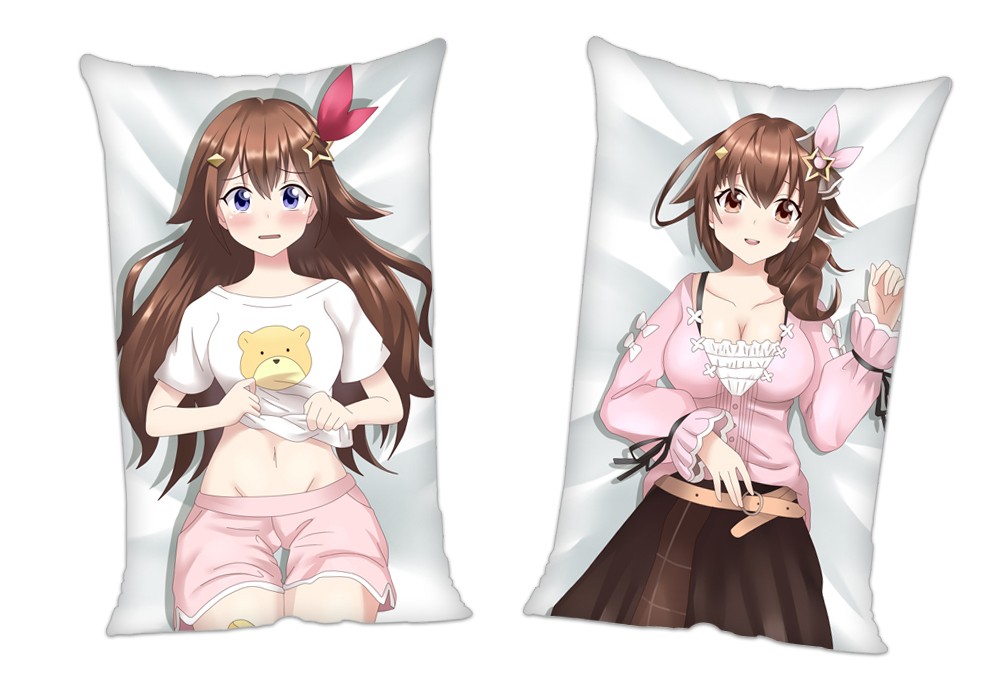 Virtual Youtuber Tokino Sora Anime 2Way Tricot Air Pillow With a Hole 35x55cm(13.7in x 21.6in)