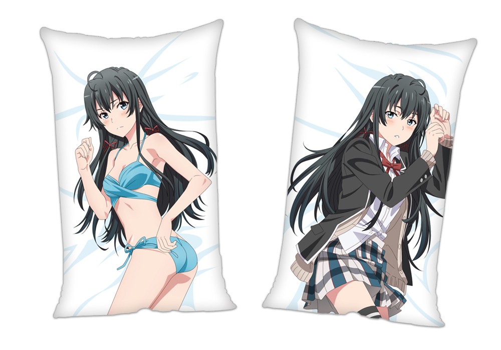 My Youth Romantic Comedy Is Wrong, As I Expected Yukinoshita Yukino Anime 2Way Tricot Air Pillow With a Hole 35x55cm(13.7in x 21.6in)