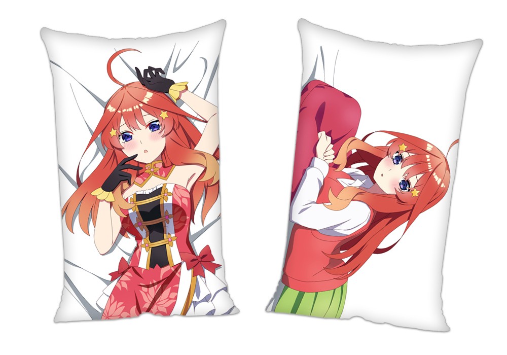 The Quintessential Quintuplets Nakano Itsuki Anime 2Way Tricot Air Pillow With a Hole 35x55cm(13.7in x 21.6in)