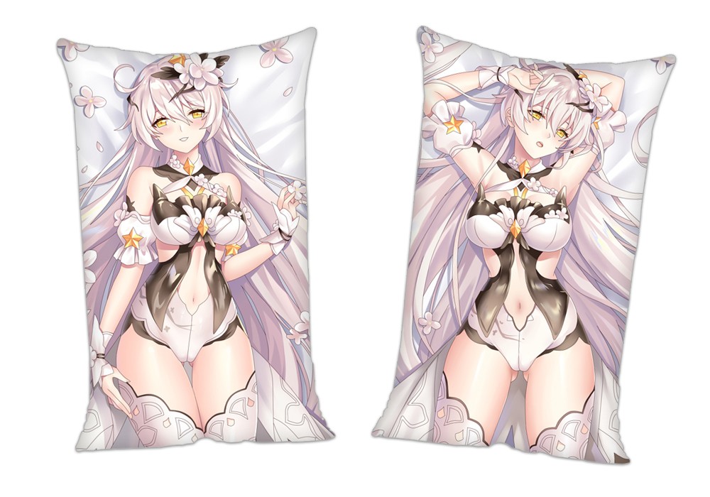 Honkai Impact 3rd Fu Hua Anime 2Way Tricot Air Pillow With a Hole 35x55cm(13.7in x 21.6in)