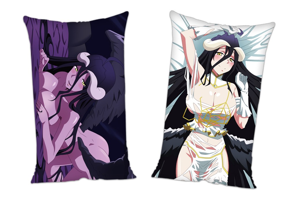 Overlord Albedo Anime 2Way Tricot Air Pillow With a Hole 35x55cm(13.7in x 21.6in)