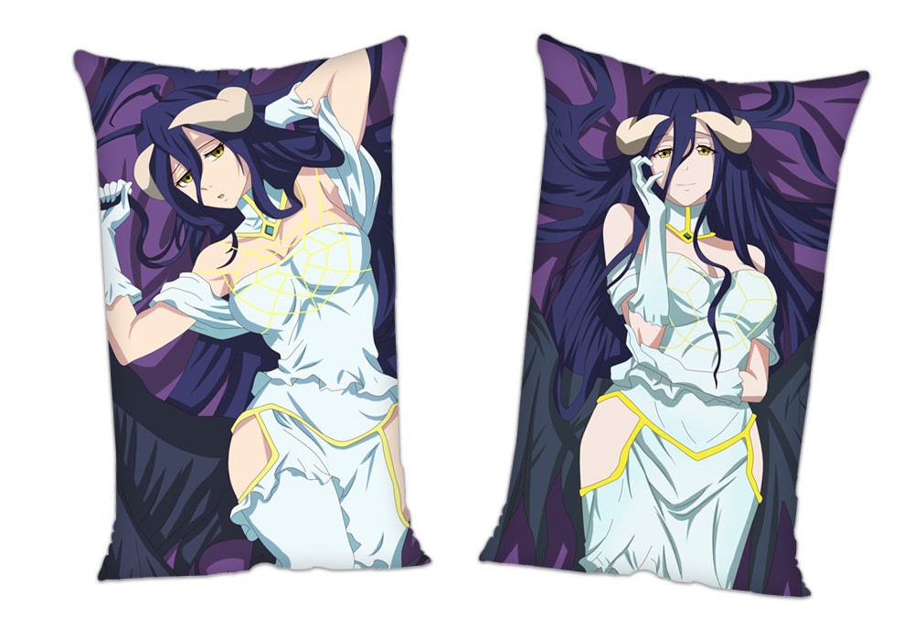 Overlord Albedo Anime 2Way Tricot Air Pillow With a Hole 35x55cm(13.7in x 21.6in)