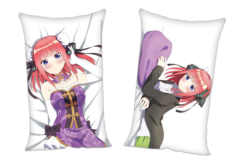 The Quintessential Quintuplets Nino Nakano Anime 2Way Tricot Air Pillow With a Hole 35x55cm(13.7in x 21.6in)