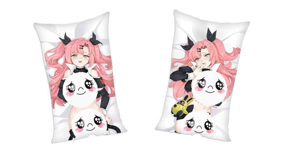 Zenless Zone Zero Nicole Demara Anime 2Way Tricot Air Pillow With a Hole 35x55cm(13.7in x 21.6in)