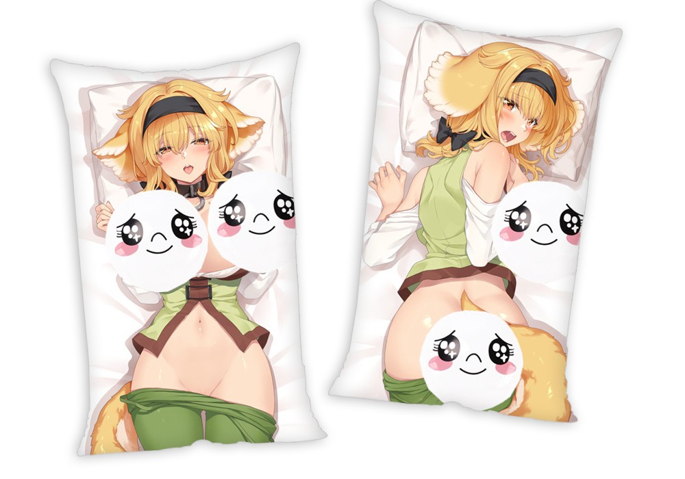 Slave Harem in the Labyrinth of the Other World Roxana Anime Two Way Tricot Air Pillow With a Hole 35x55cm(13.7in x 21.6in)