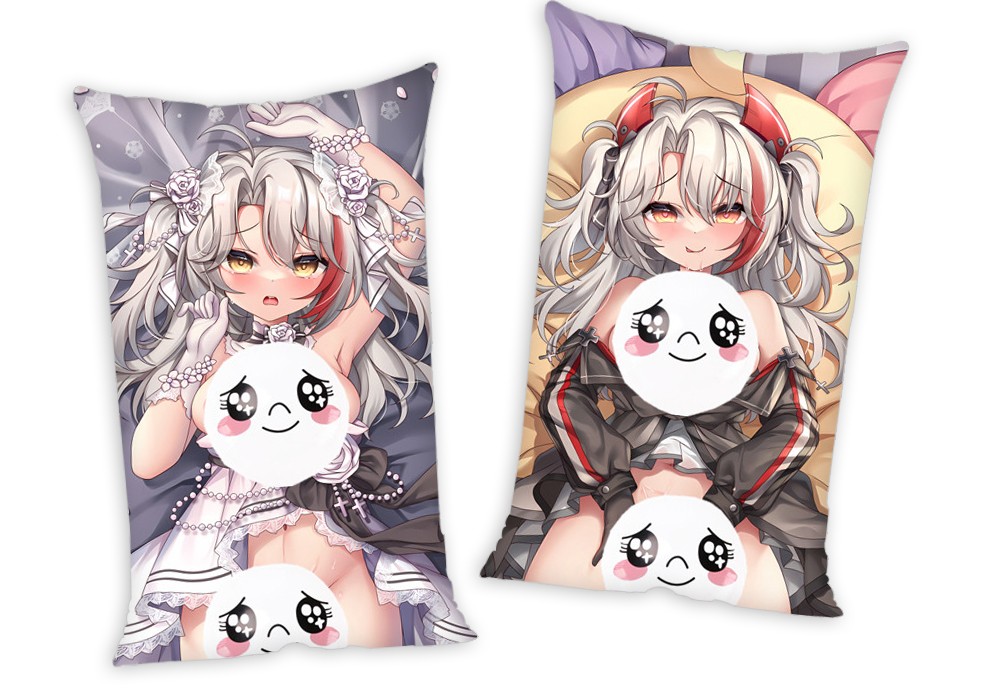 Granblue Fantasy Anime Two Way Tricot Air Pillow With a Hole 35x55cm(13.7in x 21.6in)