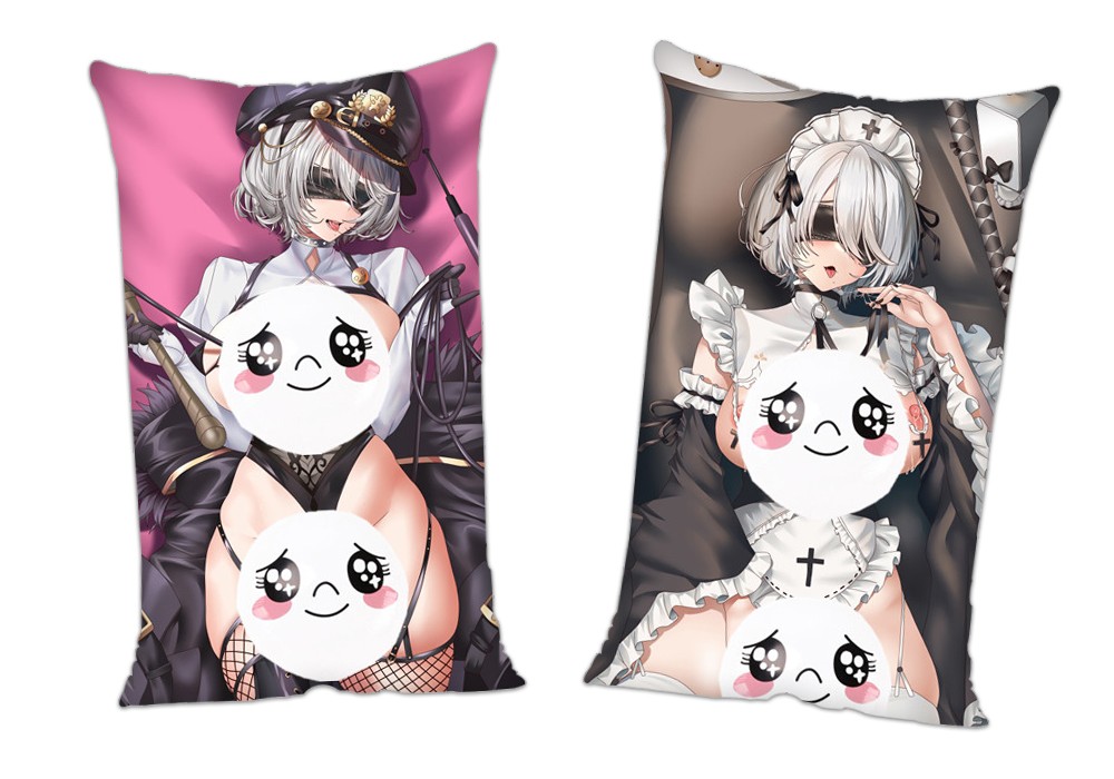 NieRAutomata 2B Anime 2Way Tricot Air Pillow With a Hole 35x55cm(13.7in x 21.6in)