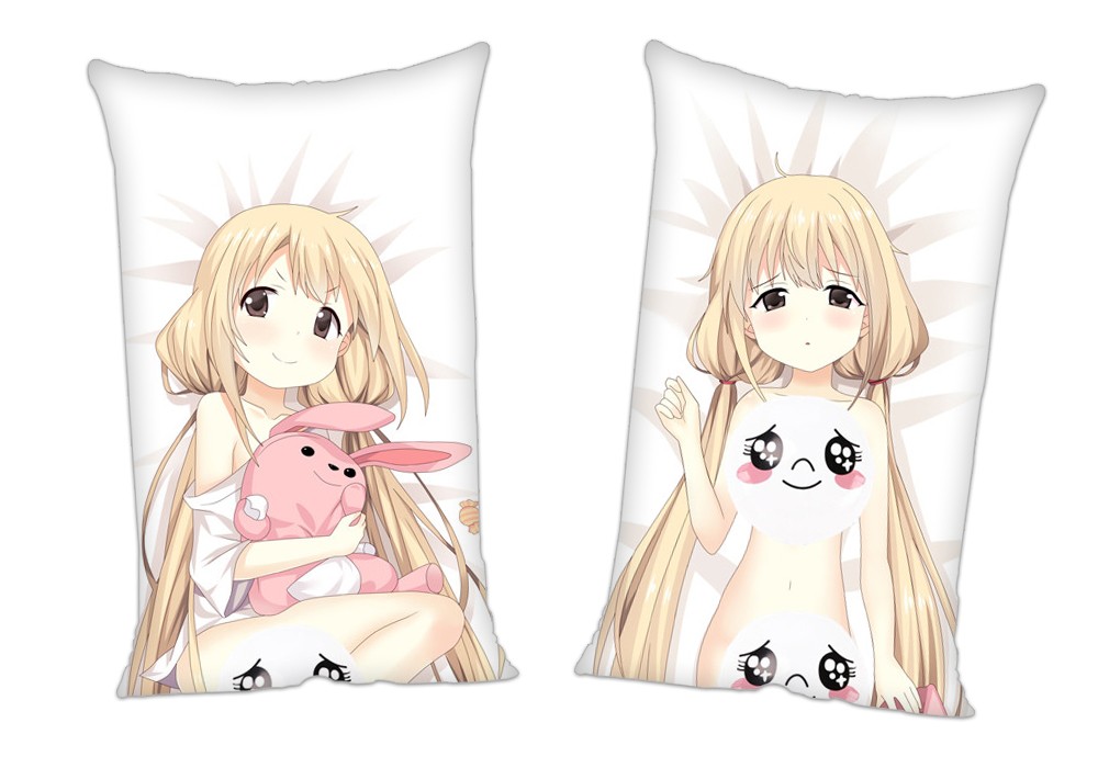 The Idolmaster Cinderella Girls Futaba Anzu Anime 2Way Tricot Air Pillow With a Hole 35x55cm(13.7in x 21.6in)