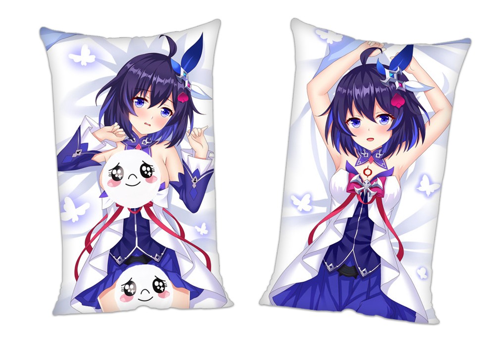 Honkai Impact 3rd Zele Ferrerai Anime 2Way Tricot Air Pillow With a Hole 35x55cm(13.7in x 21.6in)