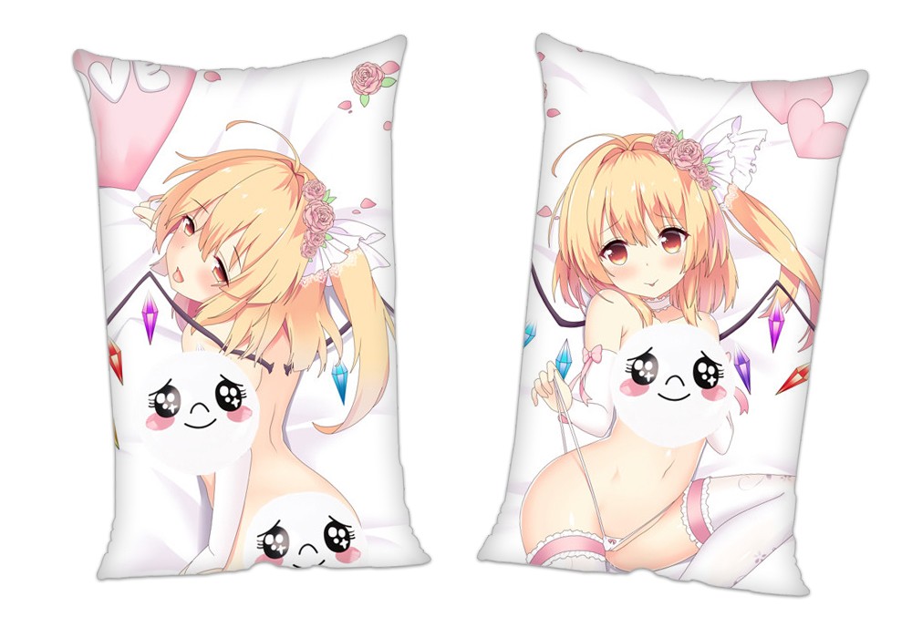 TouHou Project Flandre Scarlet Anime 2Way Tricot Air Pillow With a Hole 35x55cm(13.7in x 21.6in)