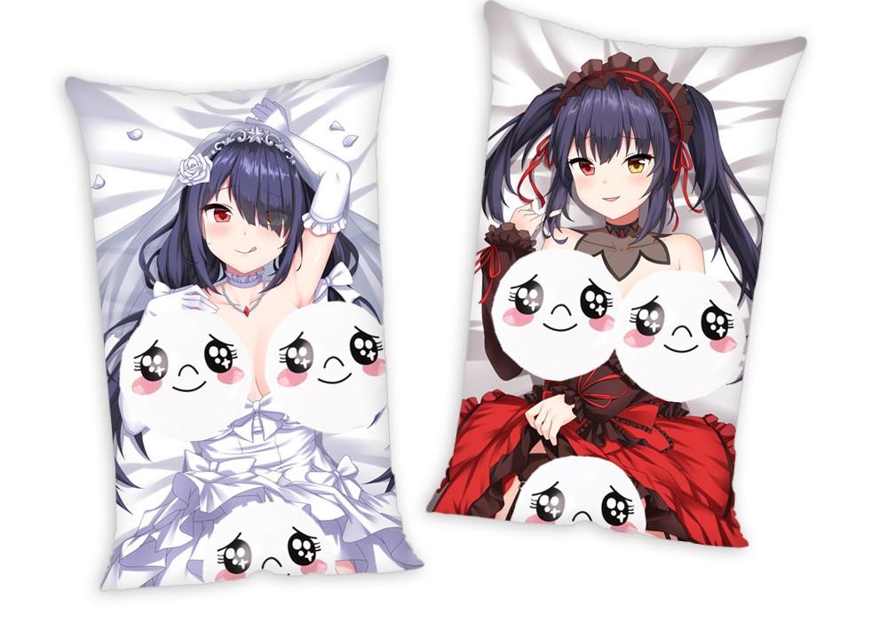 Date A Live Tokisaki Kurumi Anime Two Way Tricot Air Pillow With a Hole 35x55cm(13.7in x 21.6in)