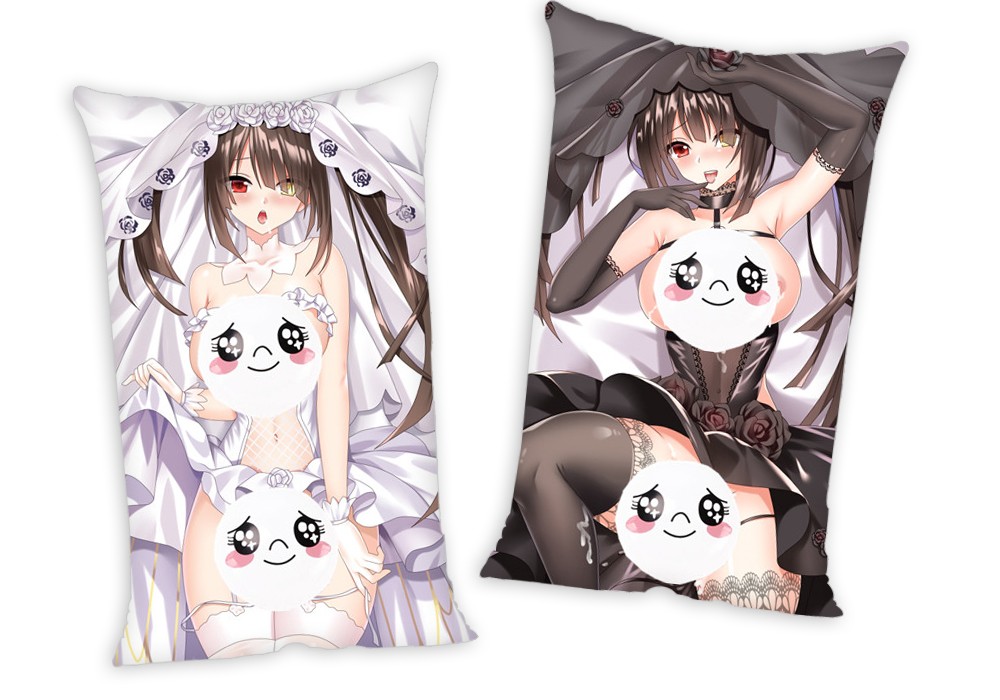 Date A Live Tokisaki Kurumi Anime Two Way Tricot Air Pillow With a Hole 35x55cm(13.7in x 21.6in)