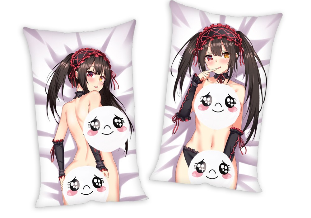 Date A Live Tokisaki Kurumi Anime Two Way Tricot Air Pillow With a Hole 35x55cm(13.7in x 21.6in)