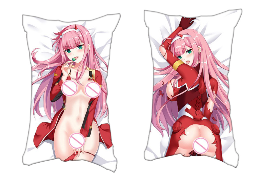 Zero Two Darling in the Franxx Anime 2 Way Tricot Air Pillow With a Hole 35x55cm(13.7in x 21.6in)