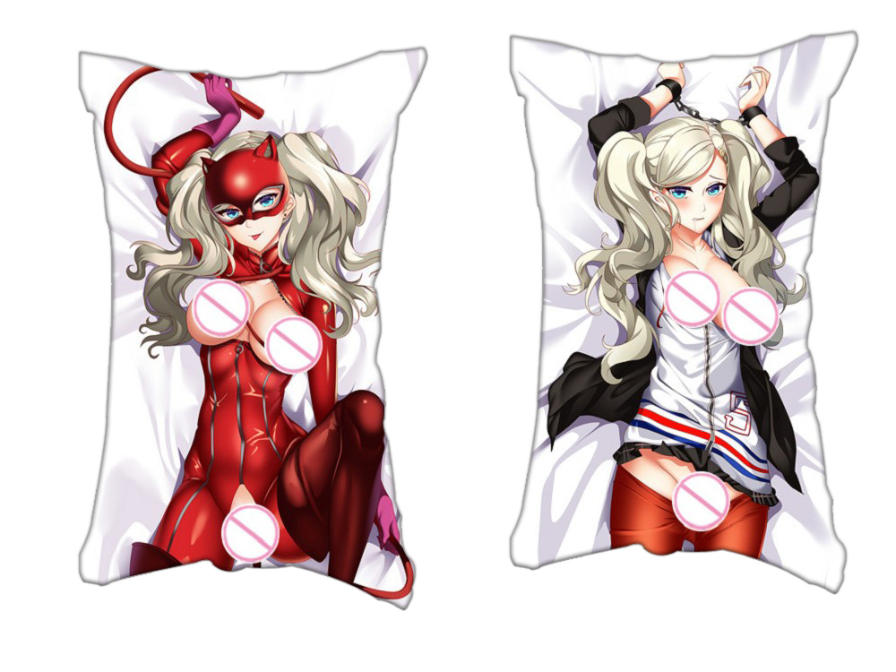 Ann Takamaki Persona 5 Anime 2 Way Tricot Air Pillow With a Hole 35x55cm(13.7in x 21.6in)