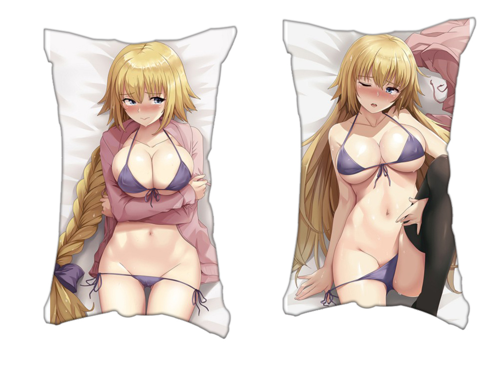 Jeanne d Arc Fate Anime 2 Way Tricot Air Pillow With a Hole 35x55cm(13.7in x 21.6in)