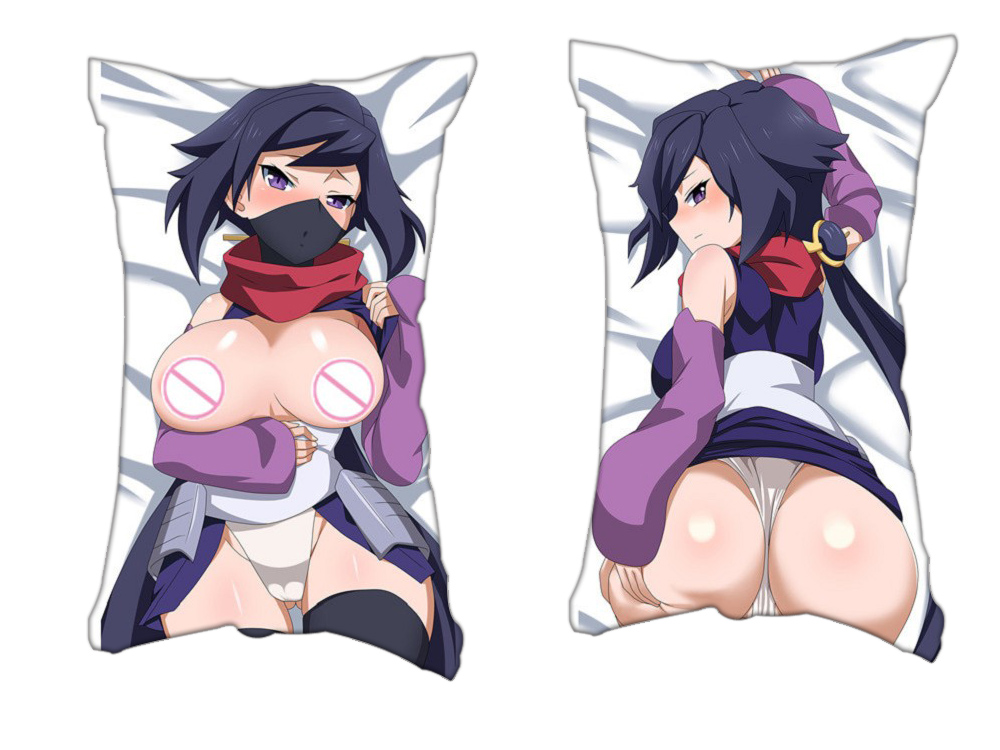 Gundam Anime 2 Way Tricot Air Pillow With a Hole 35x55cm(13.7in x 21.6in)